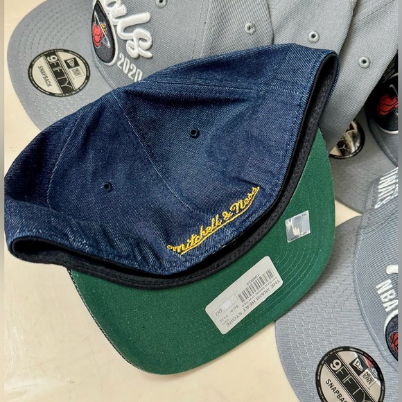 Miami Heat Denim Fitted Hat - Picture 7 of 12